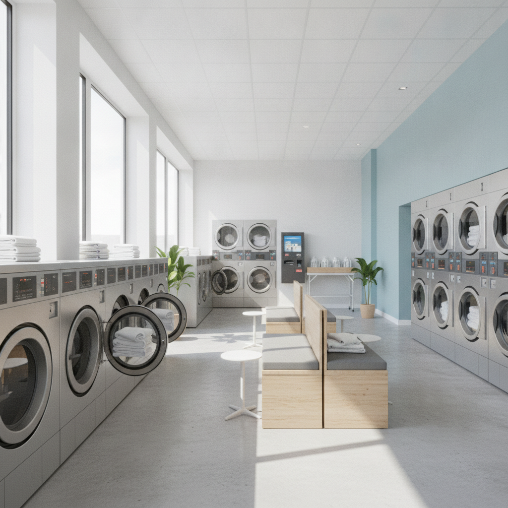 Riowash Europe, SL — Franquicia de Lavanderías Autoservicio Llave en Mano Riowash Europe es una empresa especializada en la creación y pues