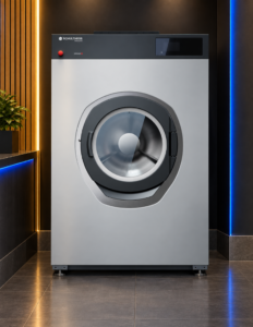 Lavadora industrial Schulthess proLine W300 en el nuevo ambiente Riowash
